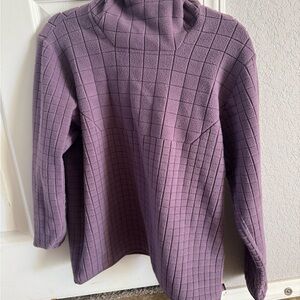 Lululemon Funnel Neck Hoodie Purple Size S/M